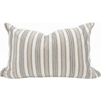 Snugg & Co Striped Cushion - Stone