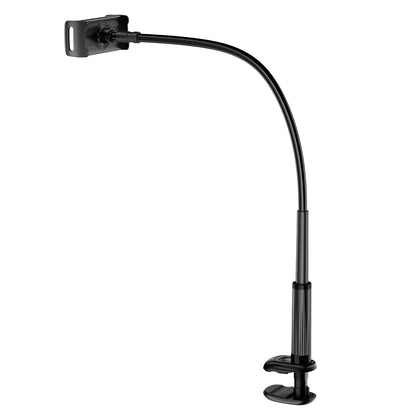 Flexible Gooseneck Tablet & Phone Mount | 360° Adjustable "Lazy Holder" Stand for Bed & Desk (E40)