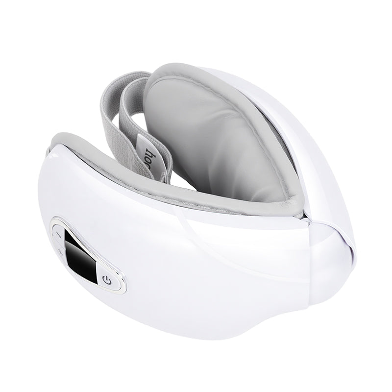 Electric Portable Eye Massager with Smart LED Display, Music Player, Warm Compress (HP54)