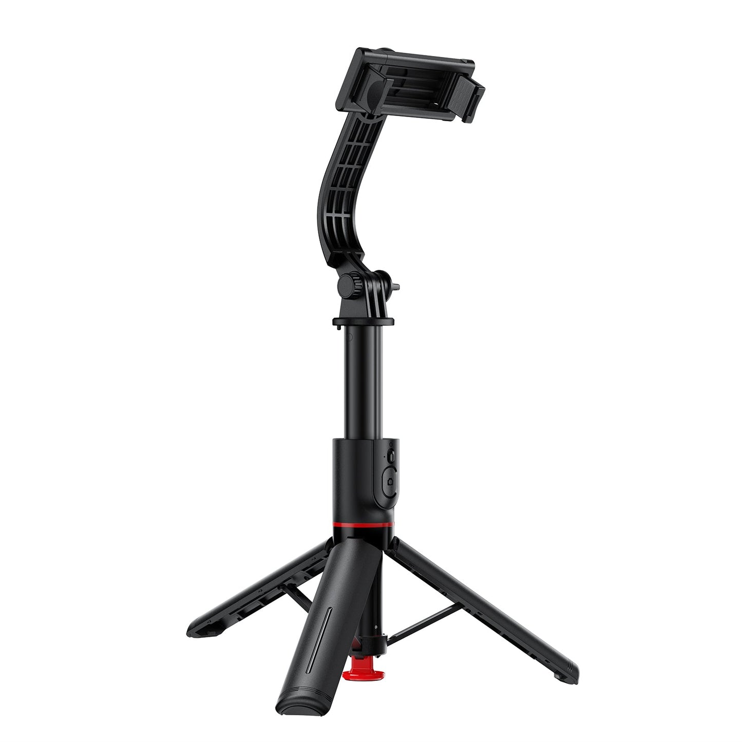 Premium 1.05m Selfie Stick with Drop-to-Open Tripod | Portable Aluminum Stand with Bluetooth Remote (E42)