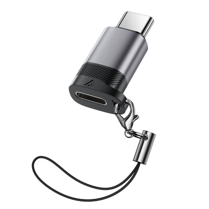 Premium Nylon Braided Lightning to USB-C Adapter | 60W Fast Charging & Data Sync Dongle (J19)