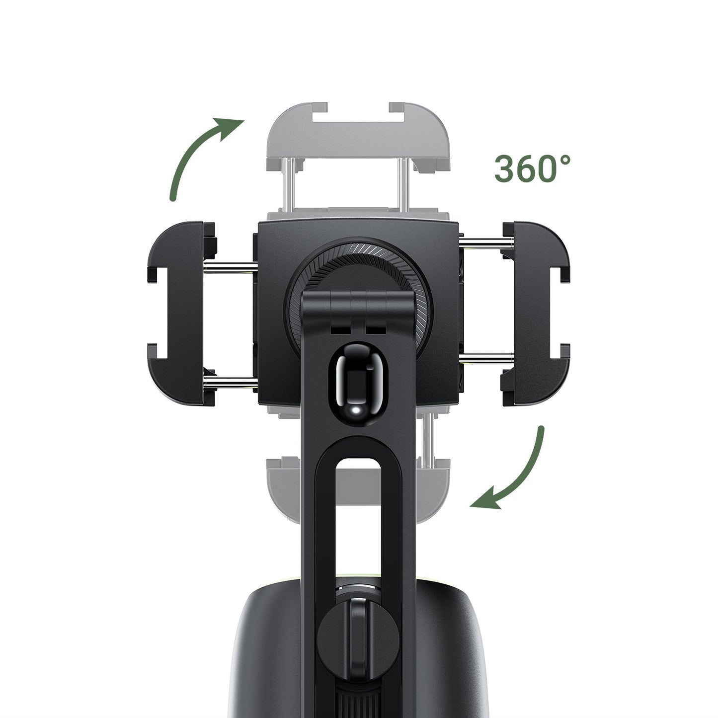 360° AI Face Tracking Smart Mount | Auto-Tracking PTZ Phone Holder for Vlogging & Streaming (E44)