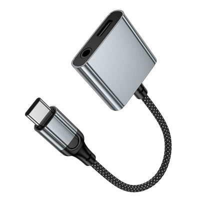 2 in 1 USB-C to Aux & USB-C Adaptor (UPA34)