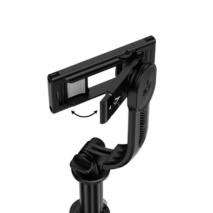 Premium 1.05m Selfie Stick with Drop-to-Open Tripod | Portable Aluminum Stand with Bluetooth Remote (E42)