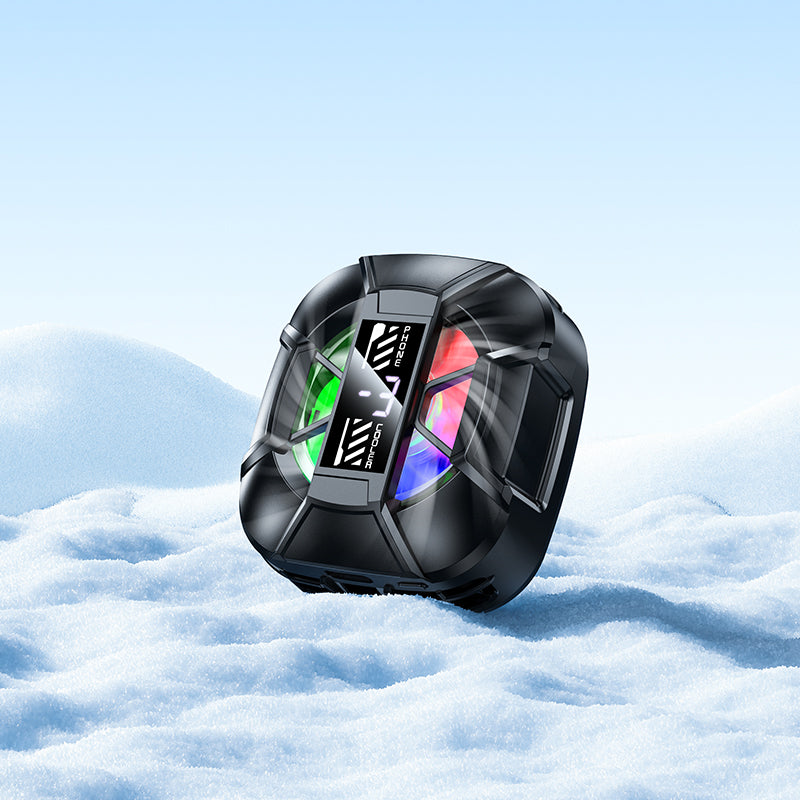 Magnetic Active Cooler with Ambient Light, Clip Arms, 5300 RPM, 3-Level Adjustment (GA5)