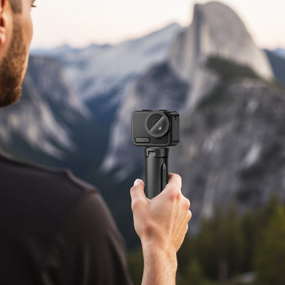 Ultra Compact Multifunctional Selfie Stick with Mini Detachable 20cm Tripod, Camera Mount (K100)