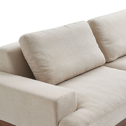 Alya Feather Foam 3 Seat Sofa