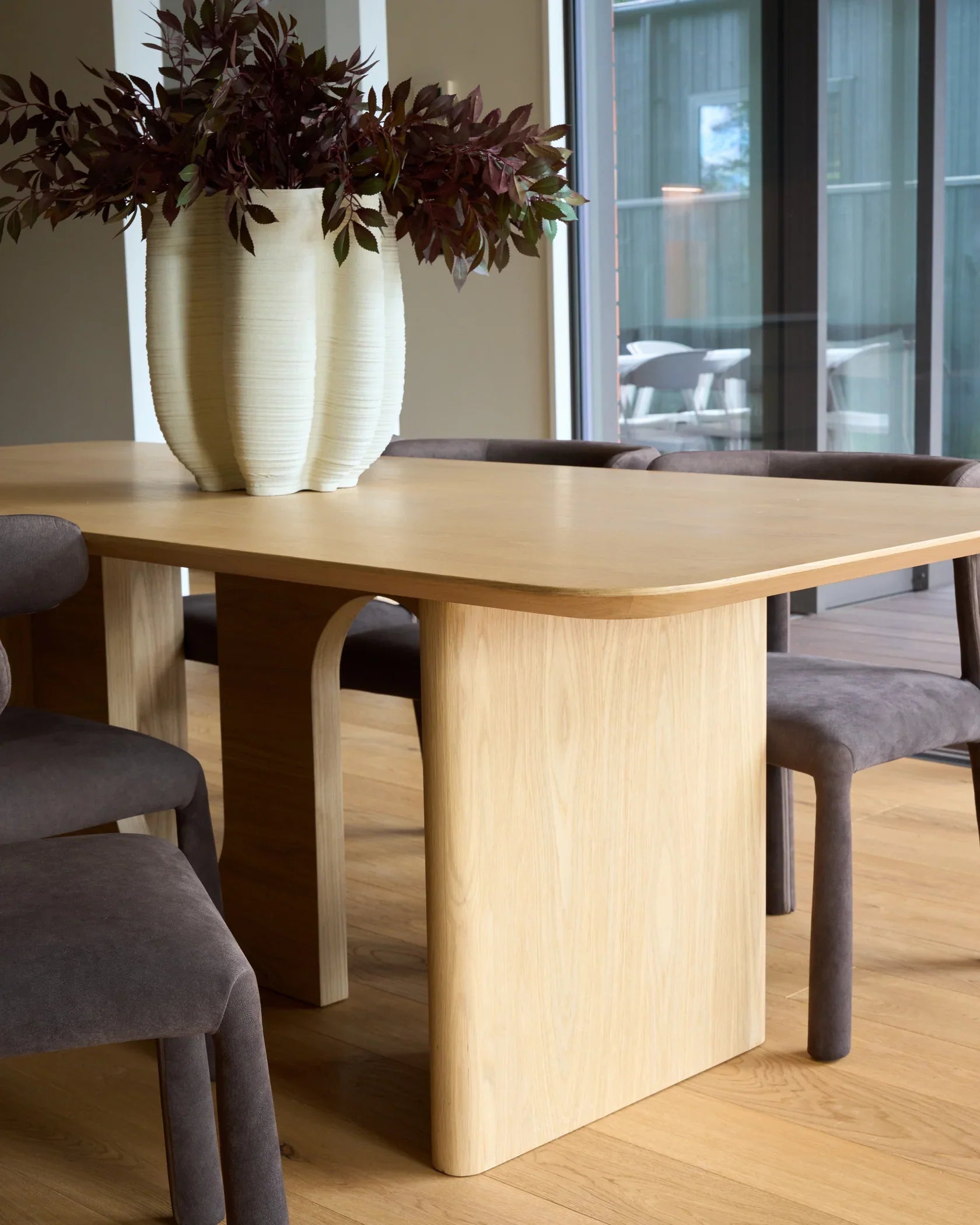 Anakin Dining Table - Natural Oak 2200mm