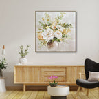 Bouquet Delight Wall Art in living room