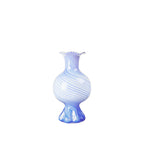 BROSTE Vase Mella Intense Blue Off White