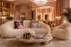 Slogan Velvet Cushion - Being A Princess