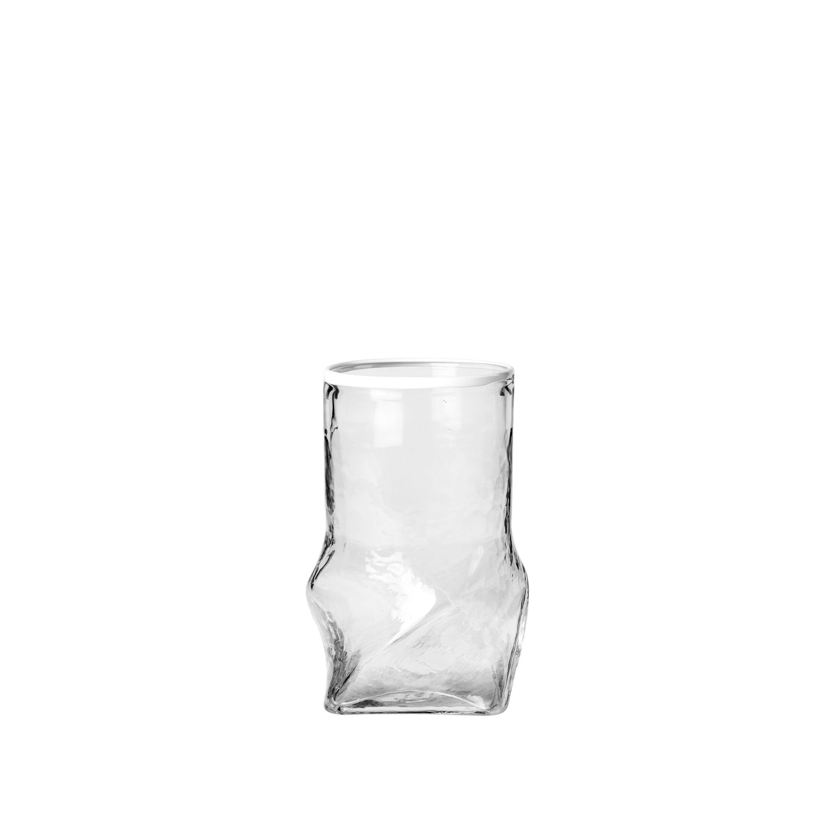 BROSTE Vase Ellen Clear White