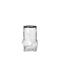 BROSTE Vase Ellen Clear Black