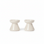 BROSTE Vase Solai Squat – Taupe Warm Grey Set/2