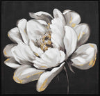 Camelia with Gold Foil Wall Art