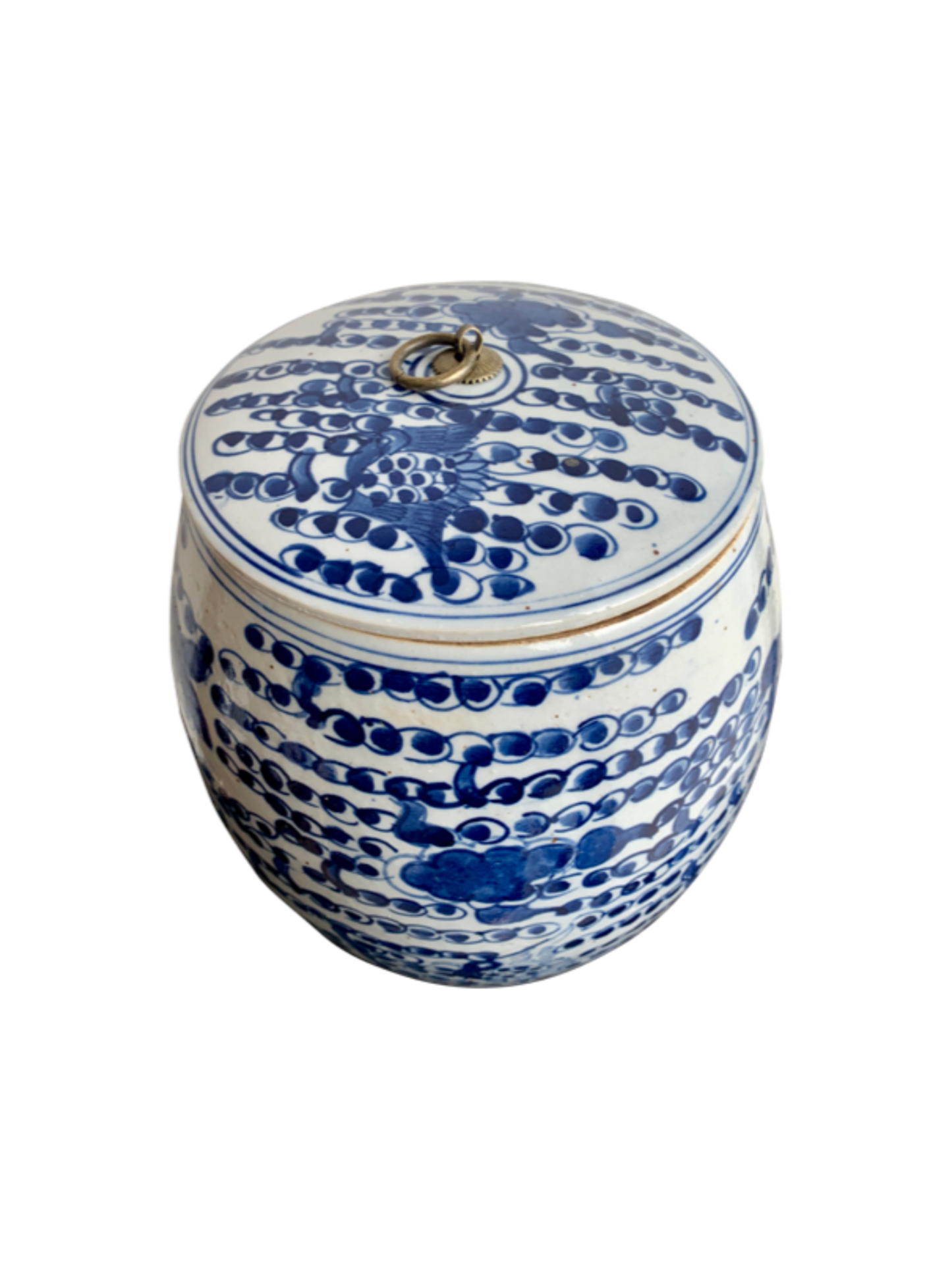 Rounded Pot With Flat Lid
