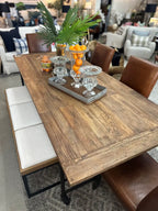 Reclaimed Elm Dining Table - 2300mm
