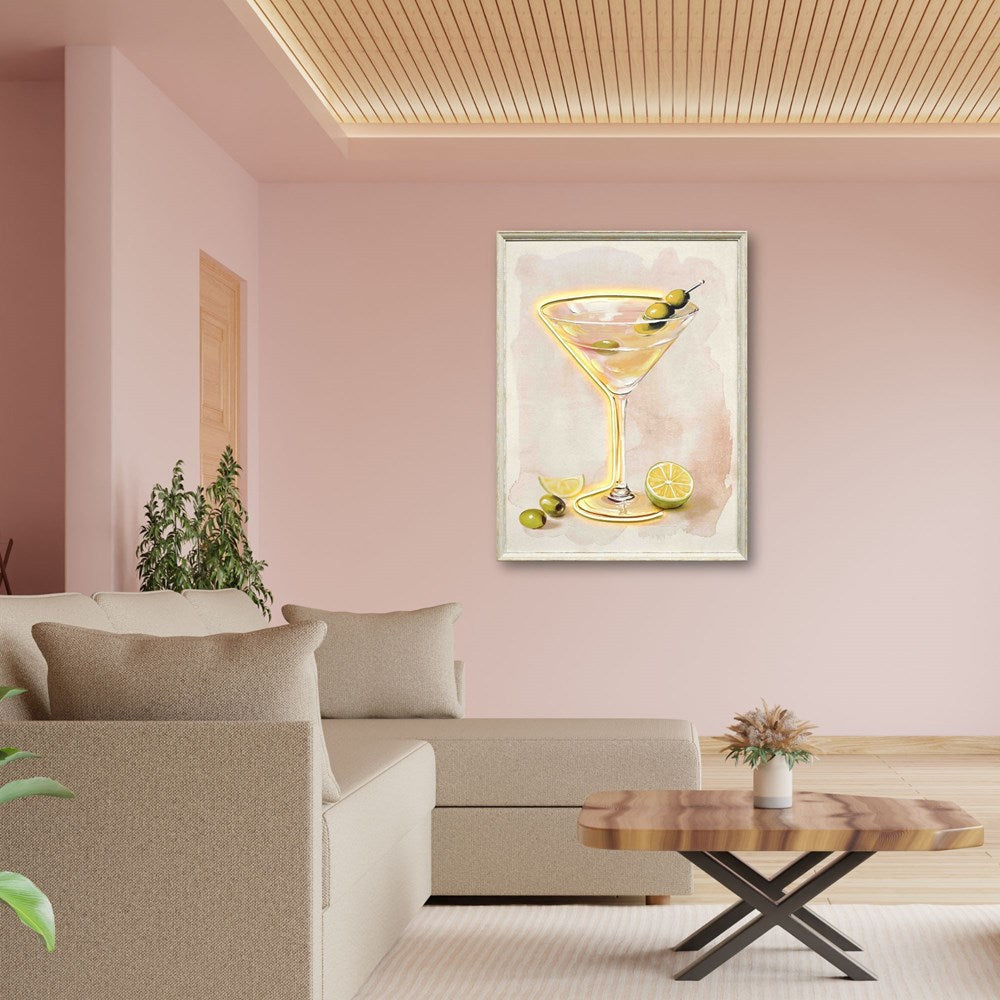 Martini LED Wall Art