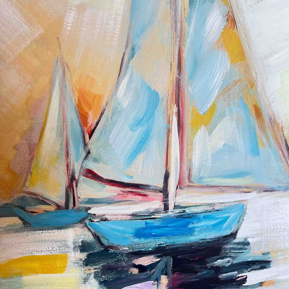 Sailing Wall Art detail