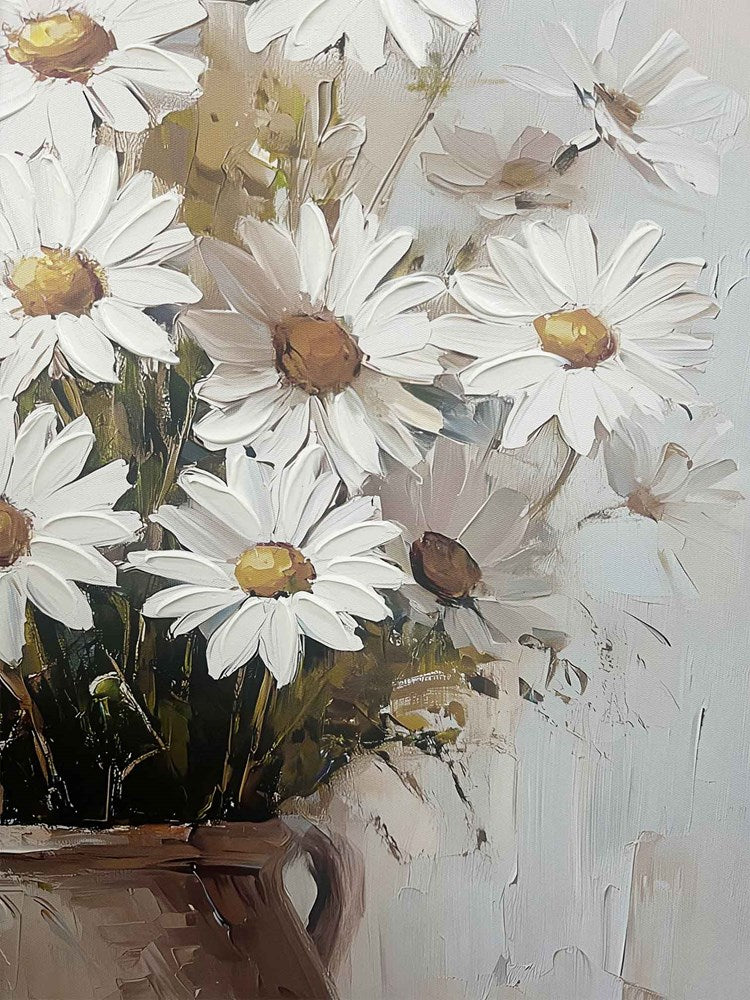 Blossom in White Wall Art detail
