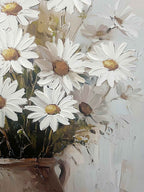 Blossom in White Wall Art detail