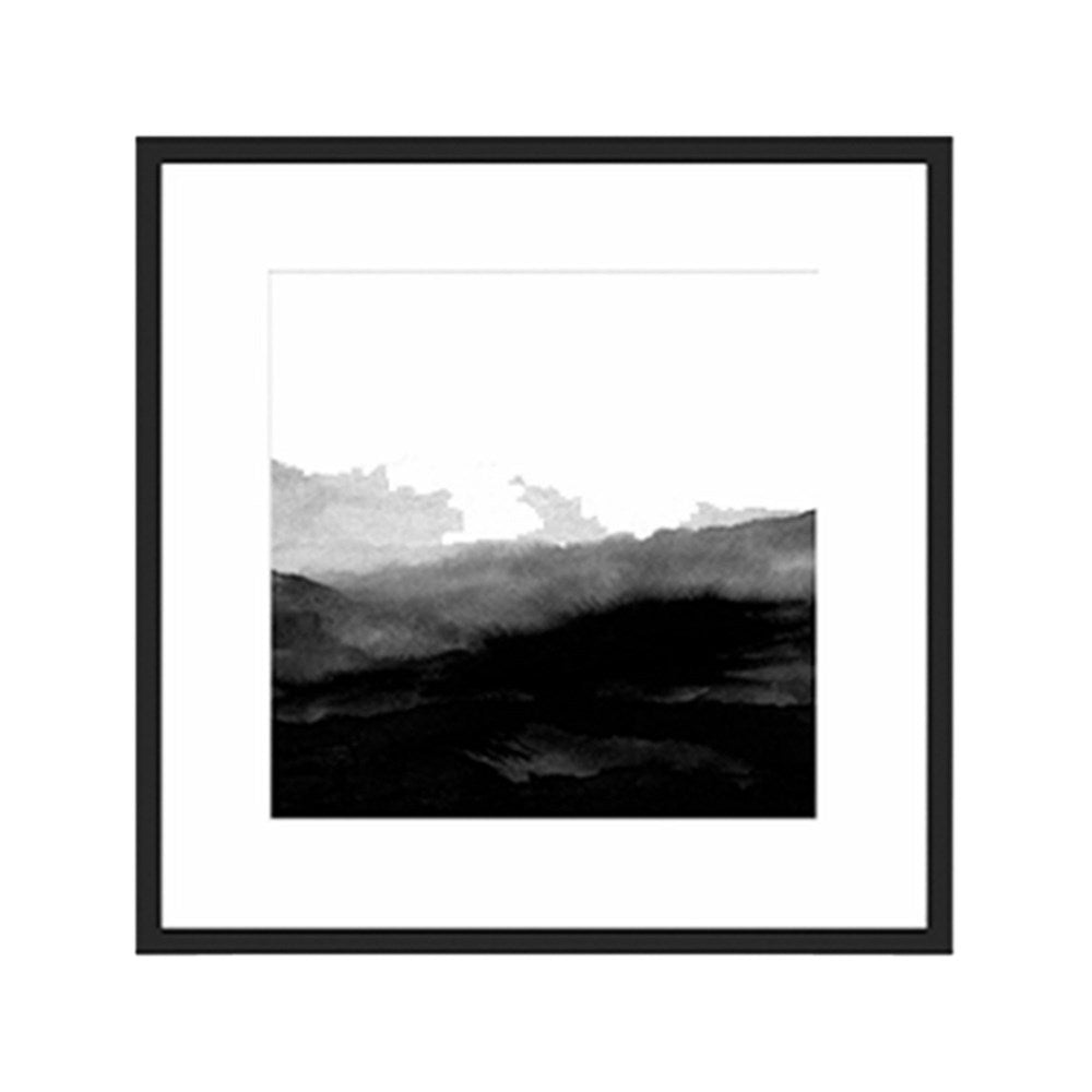 Black and White Abstract Wall Art piece 1