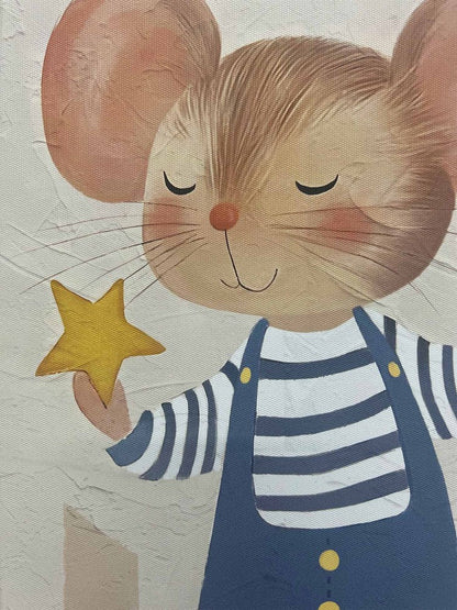 Twinkle Mouse Wall Art lifestyle