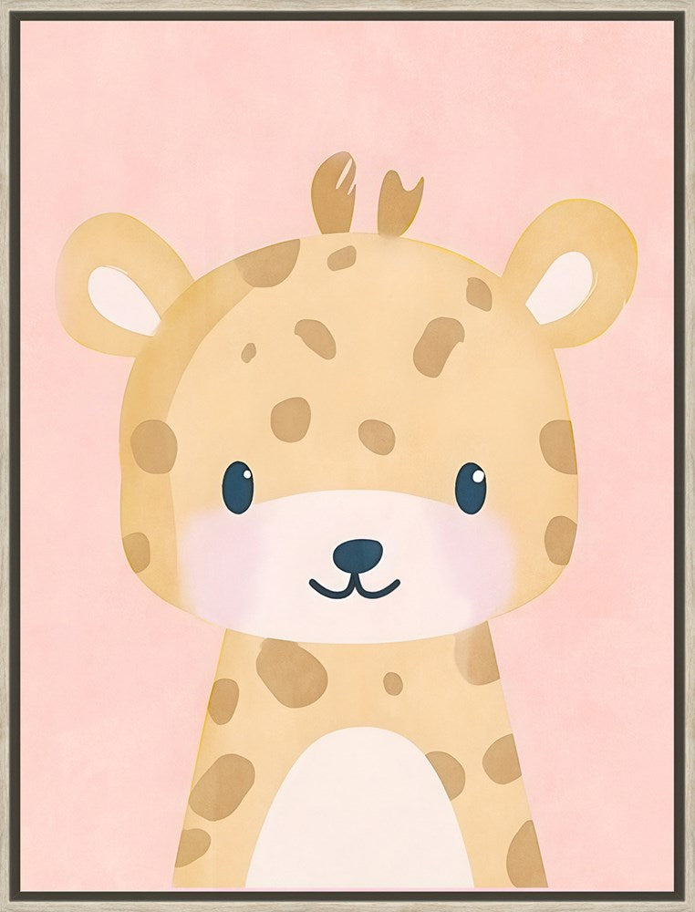 Blushing Giraffe Wall Art