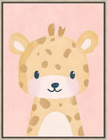 Blushing Giraffe Wall Art