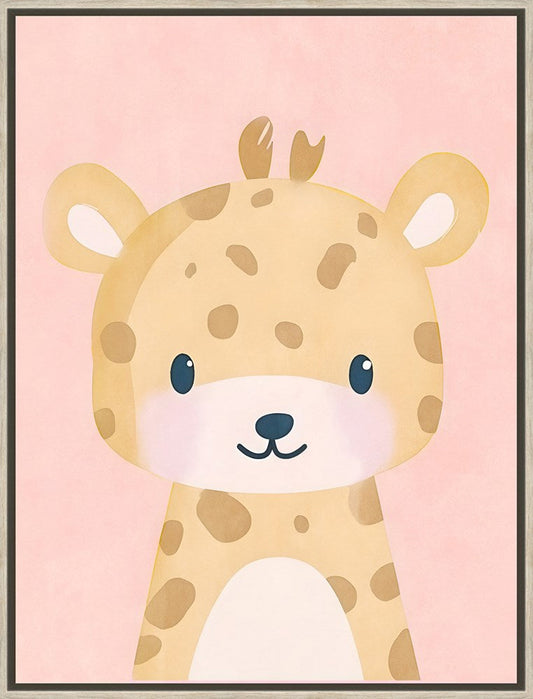 Blushing Giraffe Wall Art
