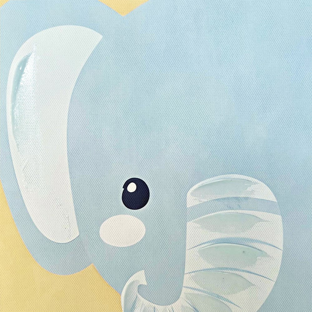 Blue Elephant Wall Art lifestyle
