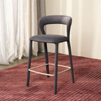Beu Bar Stool - Steel Blue
