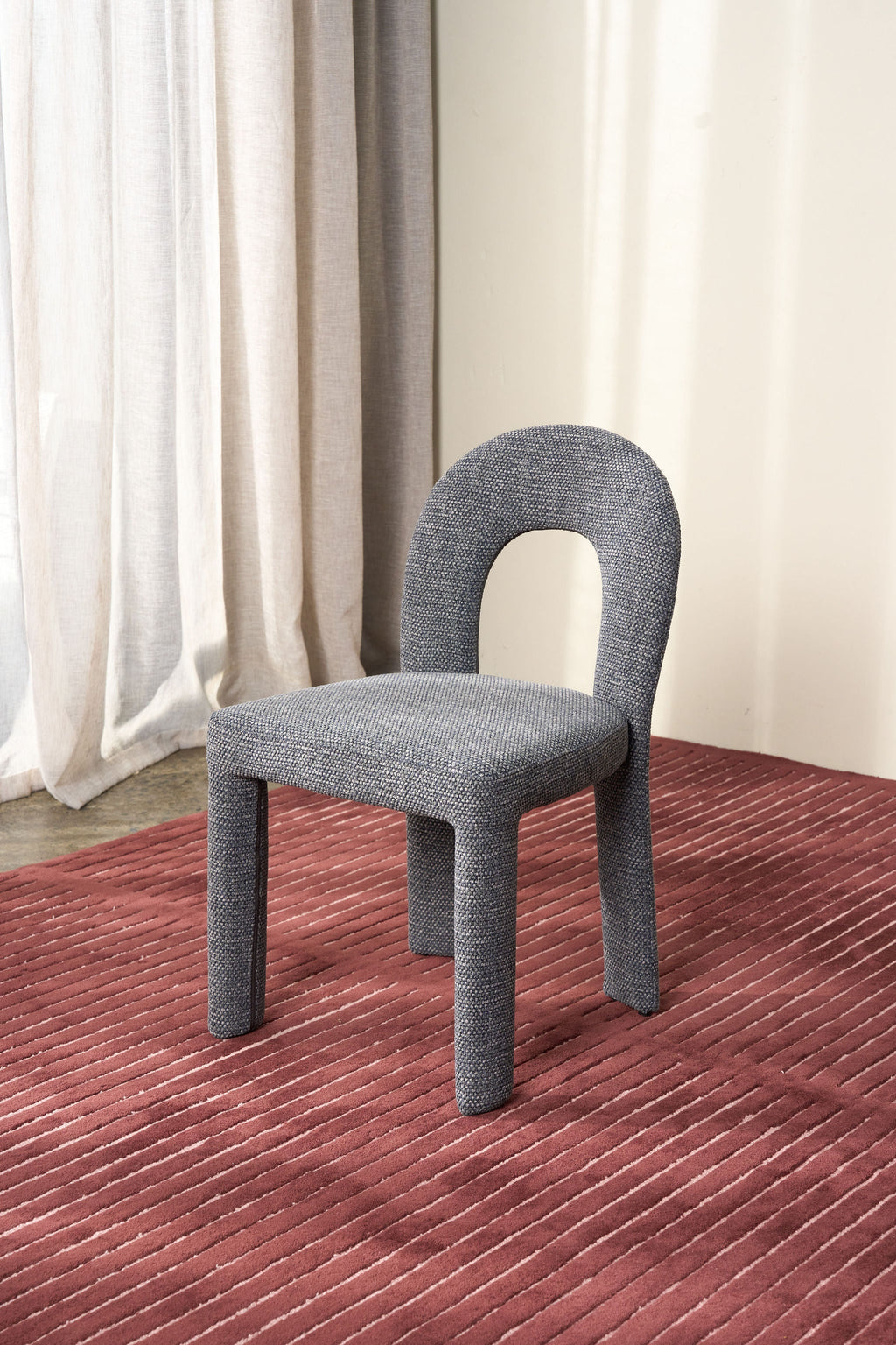 Nodi Dining Chair - Pebble Blue
