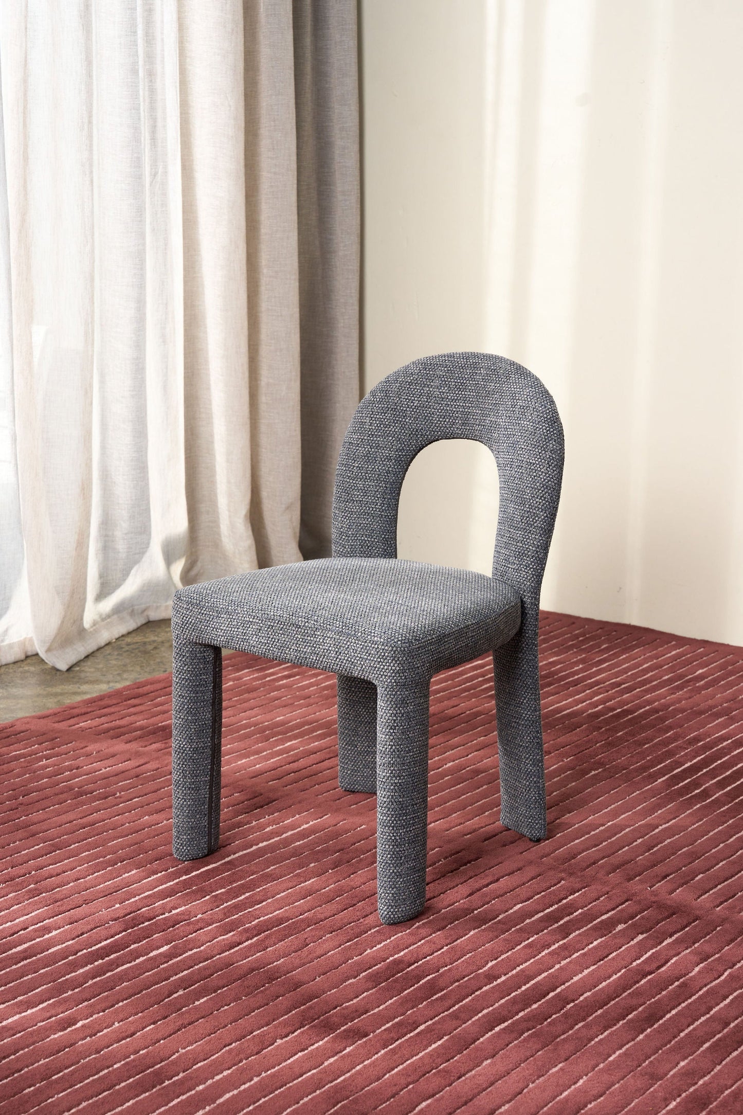 Nodi Dining Chair - Pebble Blue