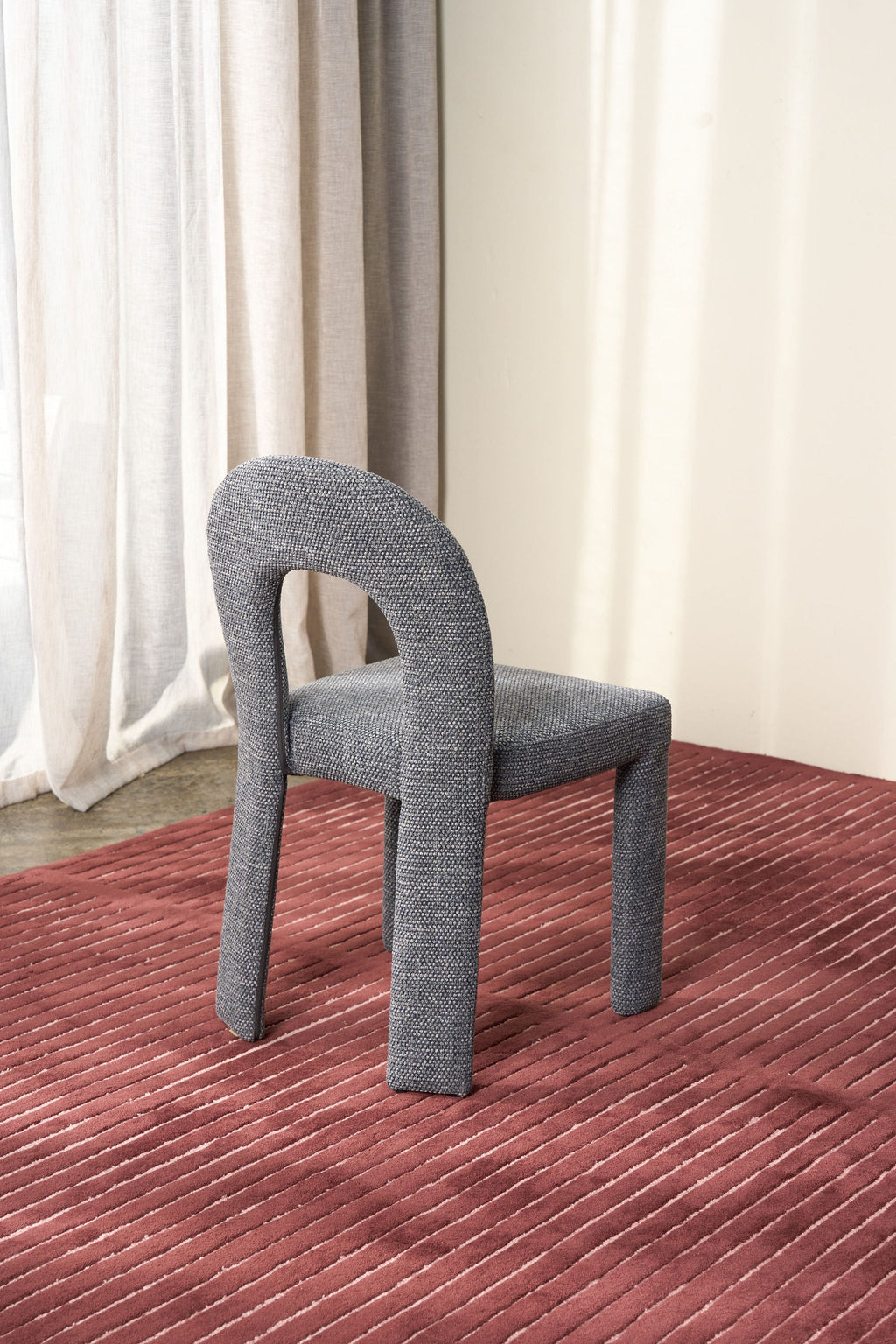 Nodi Dining Chair - Pebble Blue