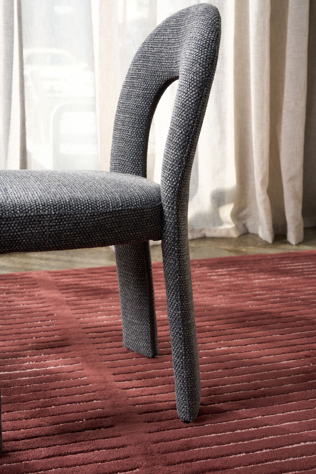Nodi Dining Chair - Pebble Blue