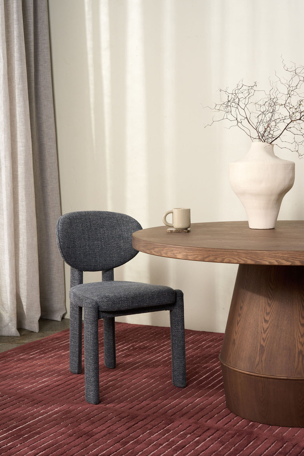 Tumo Dining Chair - Pebble Blue