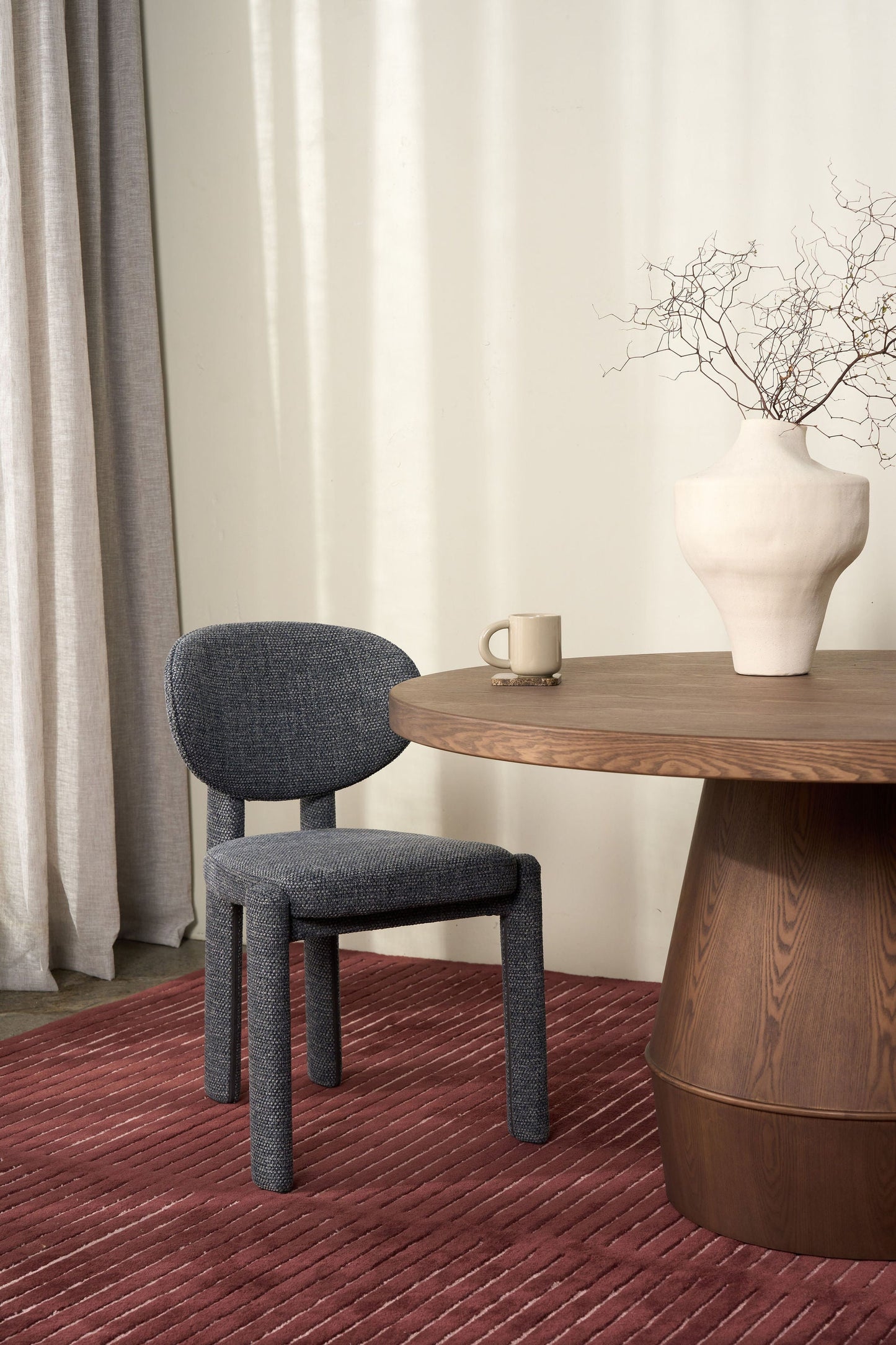Tumo Dining Chair - Pebble Blue