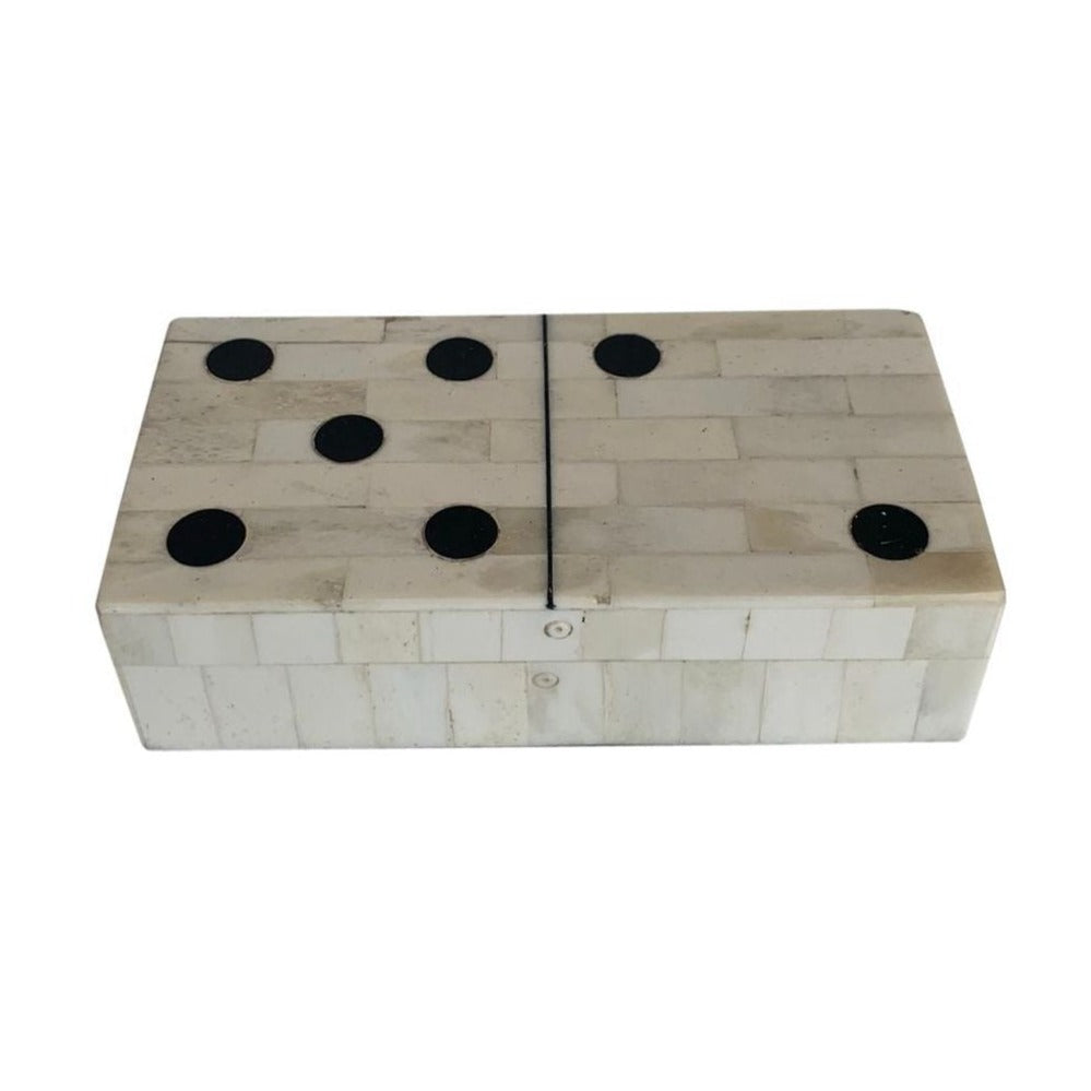 Domino Set in Bone Box