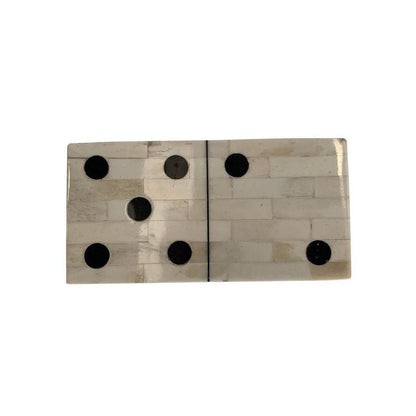Domino Set in Bone Box