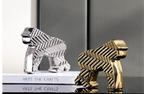 Gorilla Statue Silver