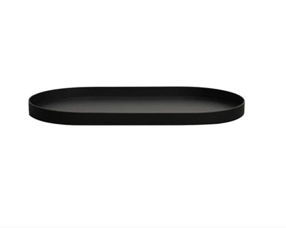 STUDIO Felix Oval Tray Black detail