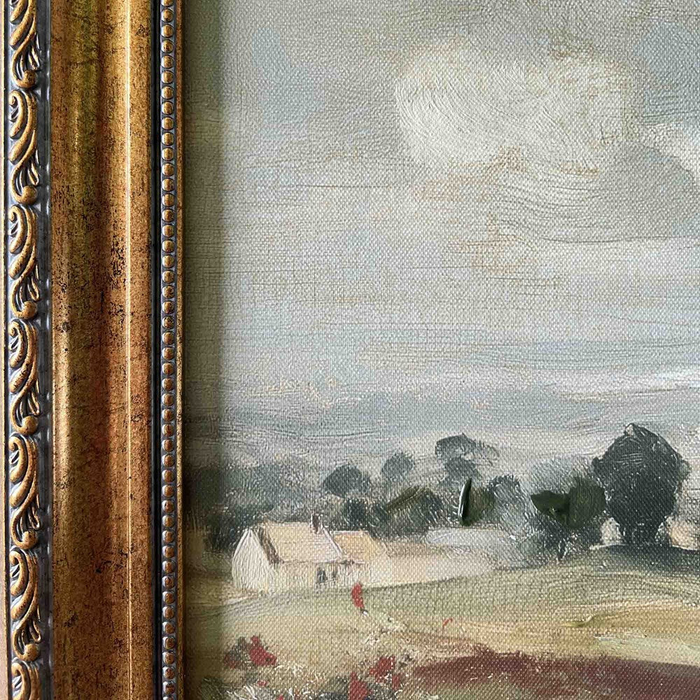 Golden Valley Wall Art framed detail
