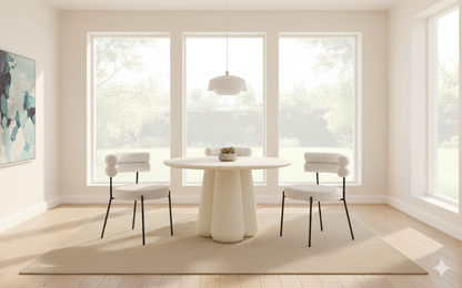 Bloomstone Round Dining Table -1200mm