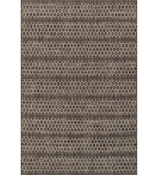 Isle Rug - Grey Black