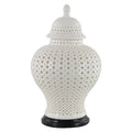 Ceramic Cut Out Table Lamp