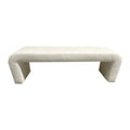 Novak Bench/Ottoman - Rice