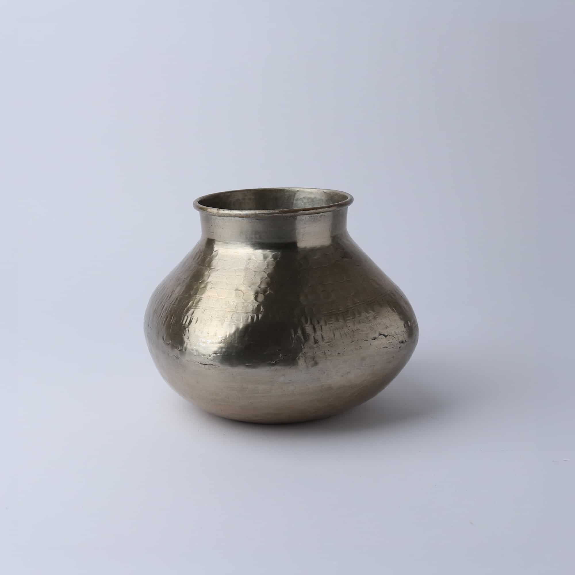 Aluminium Pot Medium Champagne