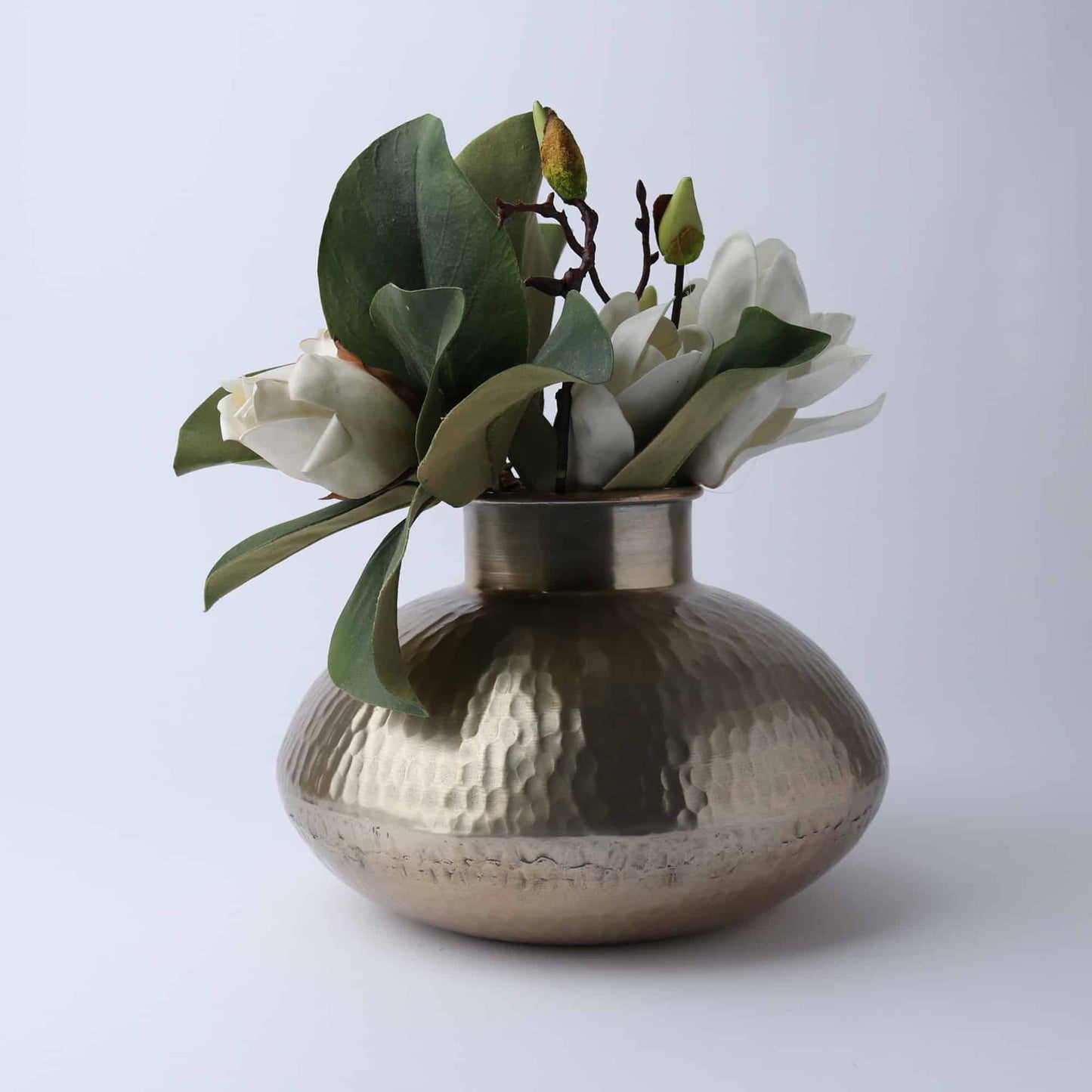 Aluminium Pot Large Champagne