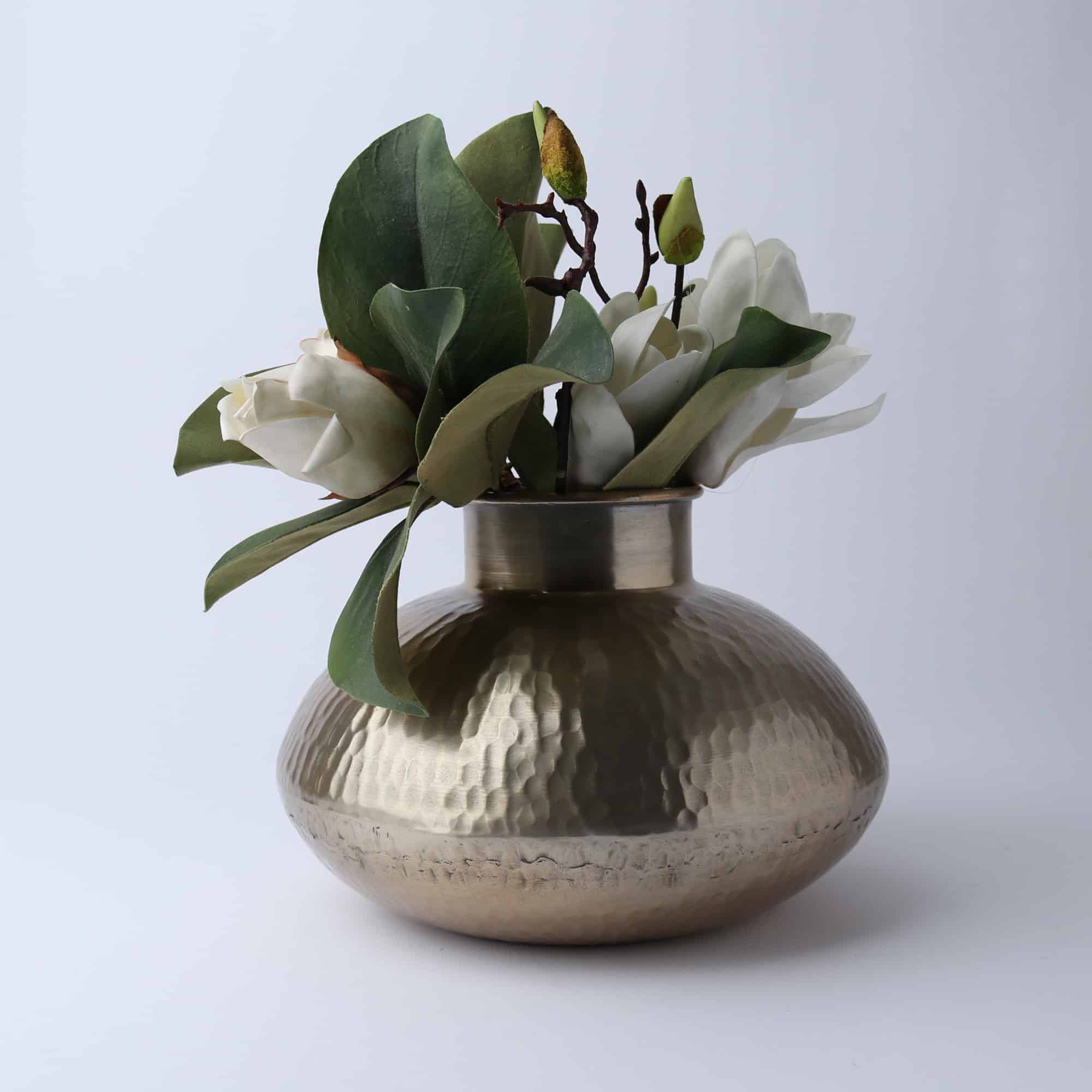 Aluminium Pot Large Champagne
